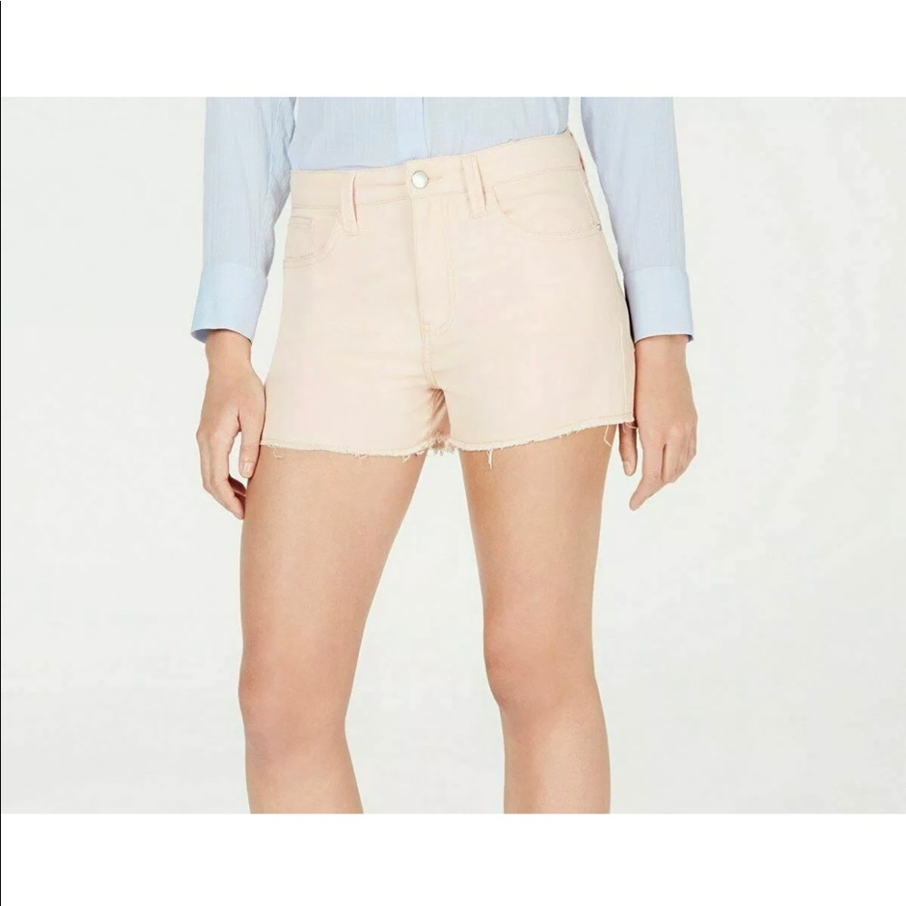 Tinseltown cameo pink high rise shorts